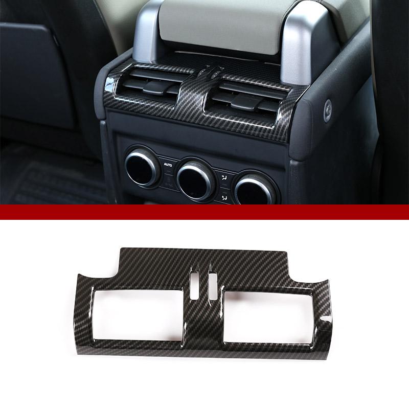 

For Land Rover Defender 110 2020-2026 Car Armrest Box Rear Exhaust Air Vent Frame Cover Anti-kick Panel Cover Trim Accessories