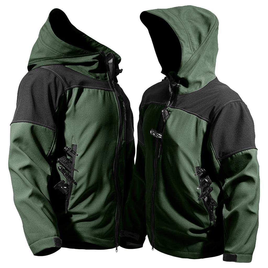Men's Winter Colorblock Jackets Men's Fashion Trend Jackets Breathable Windproof Jackets Outdoor Sports Jackets