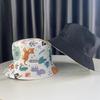 Thin Baby Bucket Hat Double Sided Outdoor Kid Sun Hat Summer Fisherman Cap