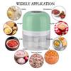 260ML Electric Garlic Mincer, USB Rechargeable Mini Food Chopper, Portable Vegetable Grinder for Garlic, Chili, Meat & Baby Food, Kitchen Gadget