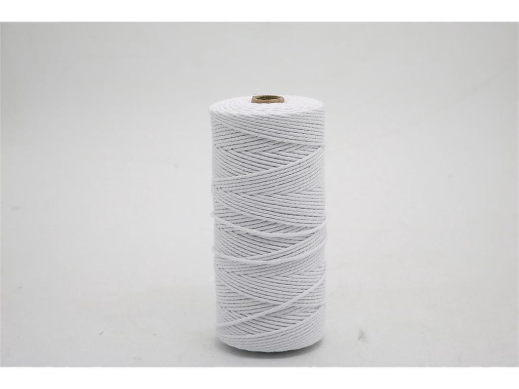 2 mm farbiges Baumwollfadenseil für selbstgemachte dekorative geflochtene Wandteppiche