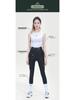 Lanpada Women's Slim Fit Cycling Bib Pants - Black, High Elastic for Spring/Summer