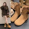Ethnic style women's short fashion hundred soft elastic comfortable ankle boots shock absorption anti-skid casual sports Martin boots