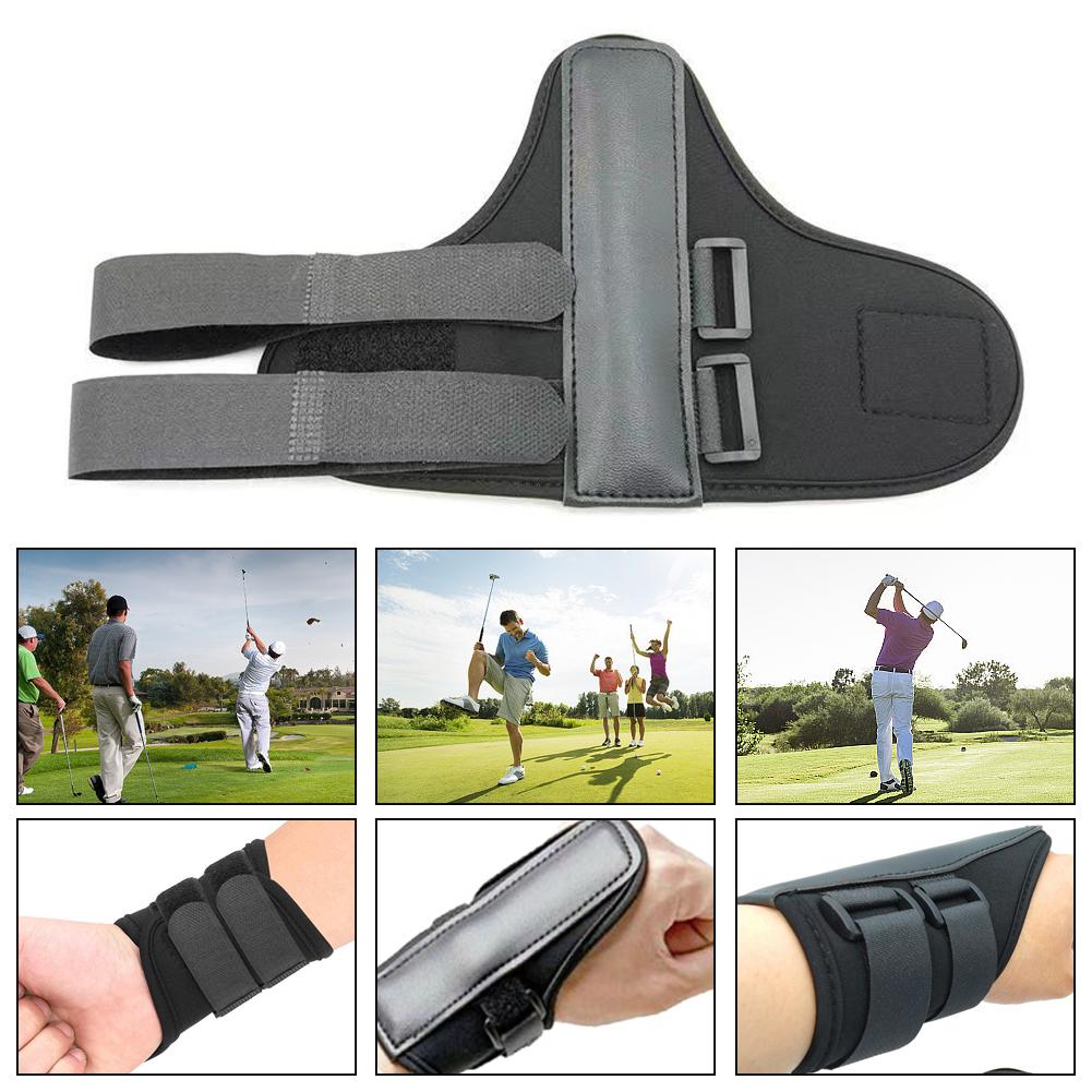 Golf Handgelenk PU Strap Anfänger Korrektur Strap Pose Gerät Band Liefert Ausbildung Fixateur Schutz Teile Korrektur Arm Golf Wr M8W3