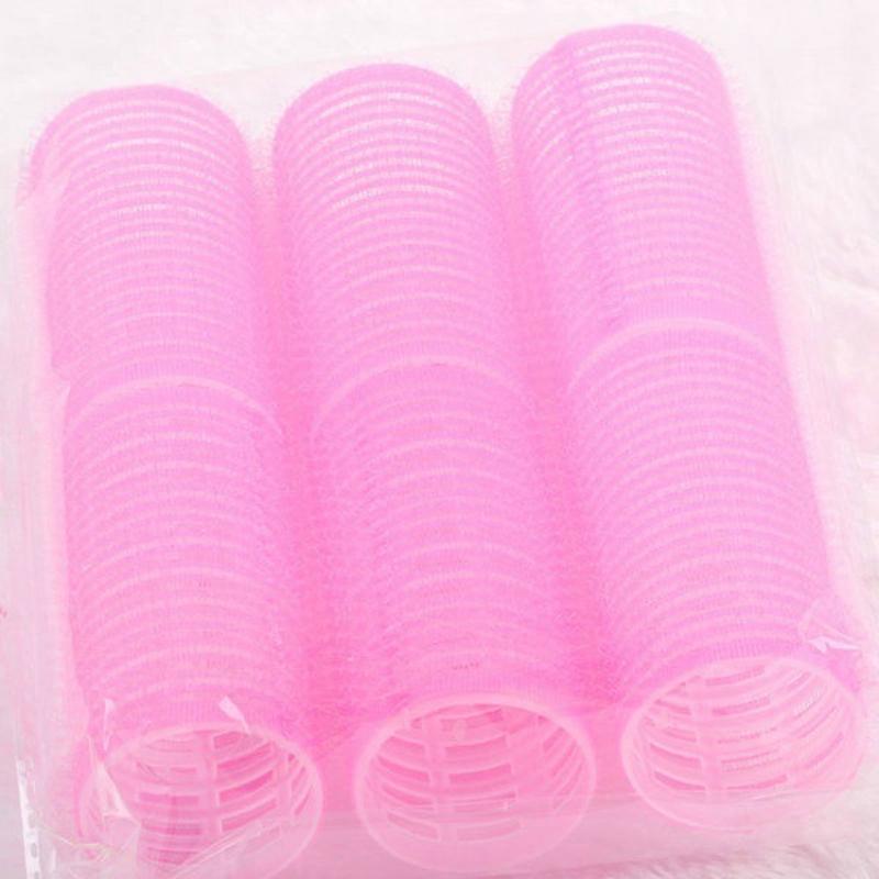 6 buc/set role de păr cu auto-prindere Bigudiuri magice pentru coafură, curling fără căldură, culori aleatorii, instrumente de styling DIY pentru femei