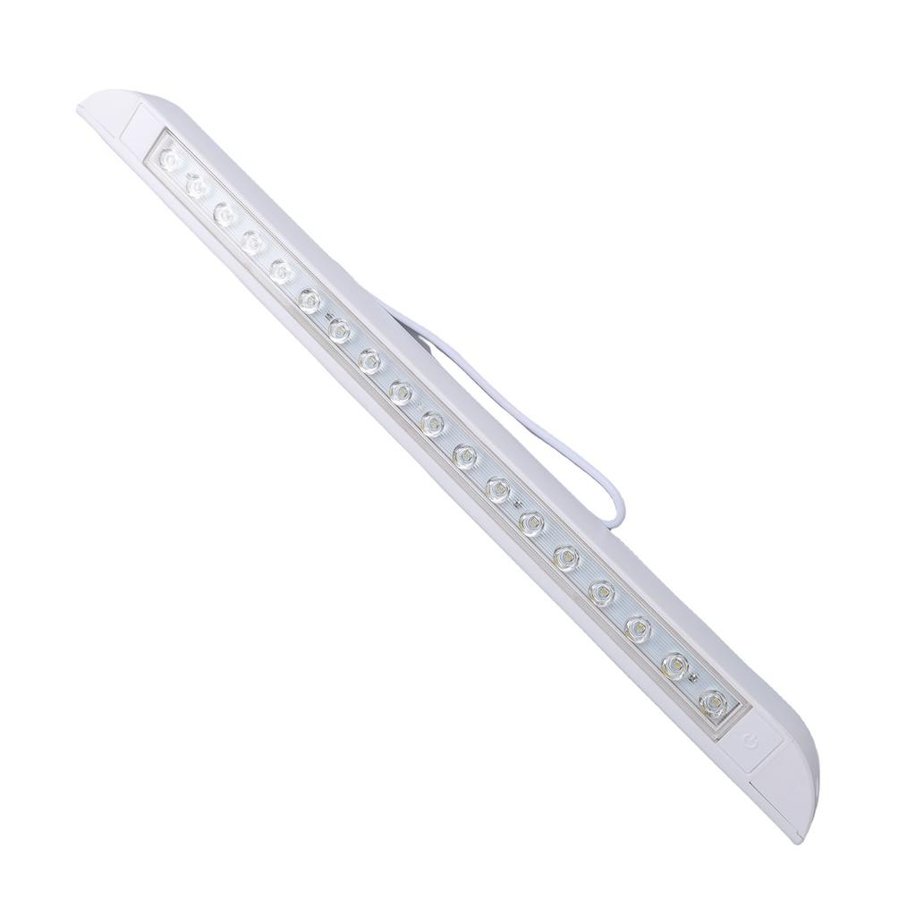 20 Inch RV LED Awning Porch Light 6000K Cool Down Angle Flood Beam Utility Light Fixture for Truck Trailer Camping Car