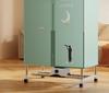 Compact Red Double Happiness Clothes Dryer: Quick-Dry, Foldable Wardrobe Air Dryer