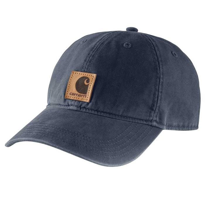 Carhartt Canvas Cap, Navy, One Size