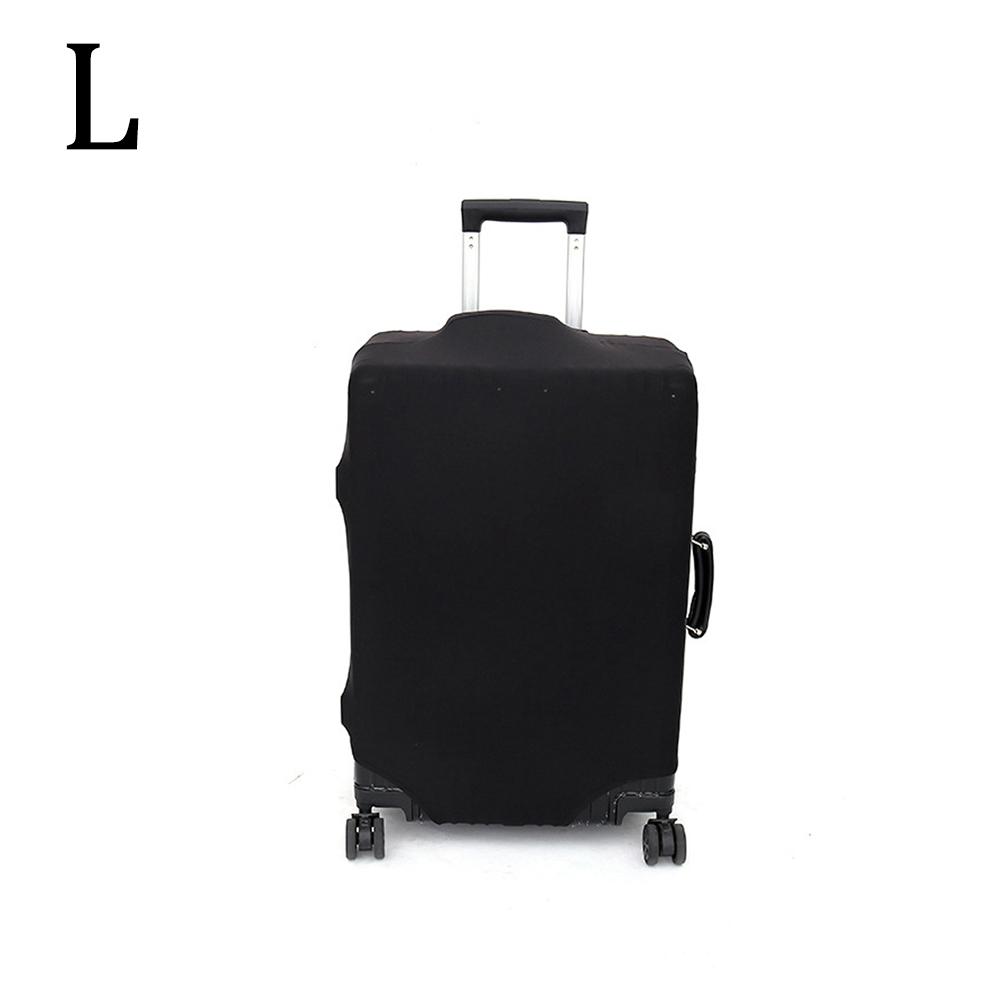 Luggage Cover Suitcase Protector Travel Suitcase Cover Anti Scratch Luggage Protector Washable Fits 18-32 Inch Luggage (Black)