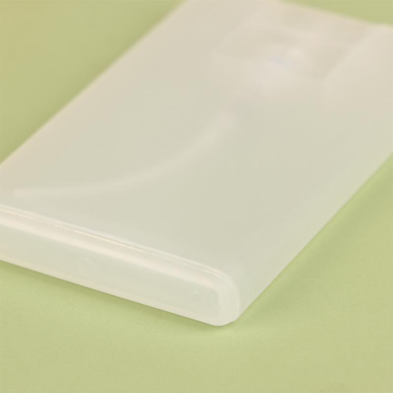 20Ml Refillable Perfume Spray Bottle Portable Card Spray Bottle Hand Sanitizer Alcohol Snap Bottles Travel Sub-Packing Bottles