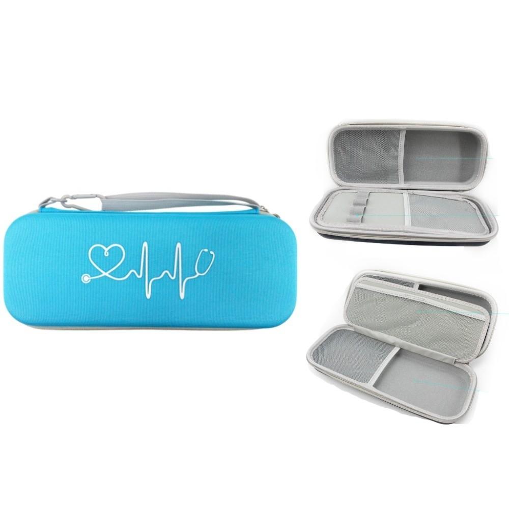 Hard Shell Stethoscope Protection Bag Mesh Pockets Stethoscope EVA Carrying Case  Hospital