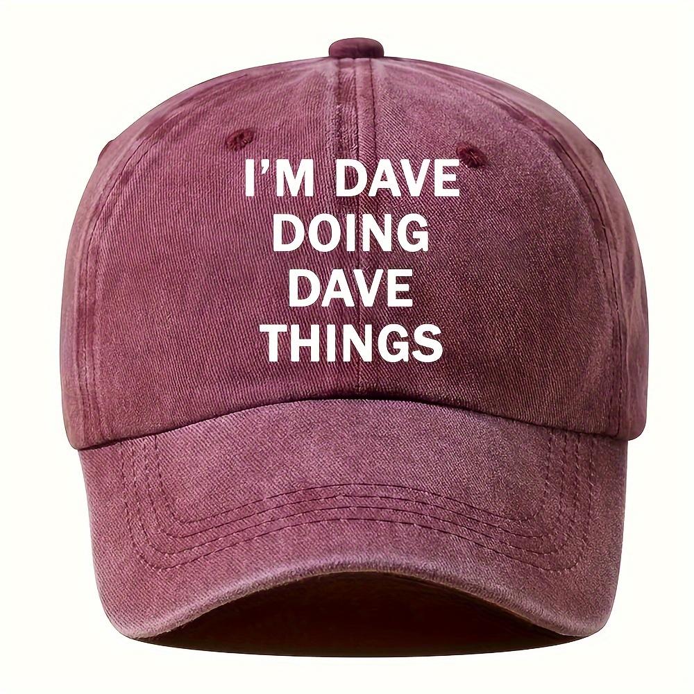 ATHACER  Vintage Cap ATHACER Mens Vintage Baseball Cap  Retro Washed Black Hat with Bold Text Lightweight  Breathable One Size