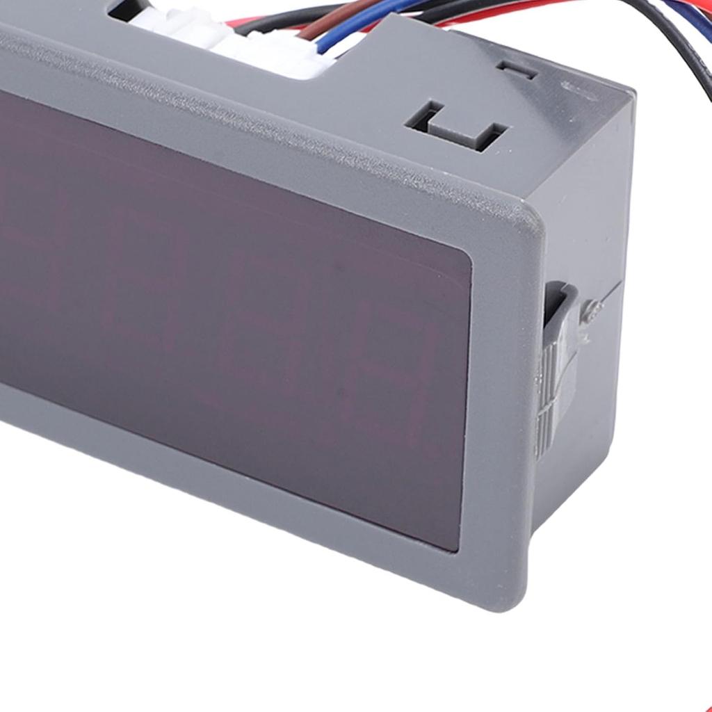 Fafeicy 5 Digit LED Digital Tachometer, RPM Speed Meter with Hall Proximity Switch Sensor for DC Brushless Motor Speed Measurement