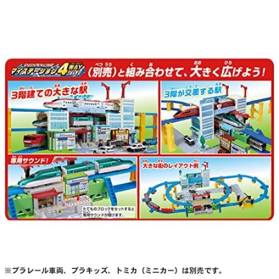 TAKARA TOMY Plarail Tomica and Plarail My Town Kit 211228