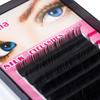 Natural Long Volume Individual False Eyelashes Mixed Length  Eyelashes Extension Soft Faux Mink