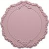 1 pz Sottobicchiere in Silicone Pizzo Tovaglietta Fondo in Rilievo Antiscivolo Tappetino Decorativo da Tavola Accessori da Cucina Tappetino Rotondo per Tazza Sottopentola