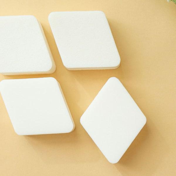 Olive Deco Diamond-Shaped Puffs (4 Packs) (Large)