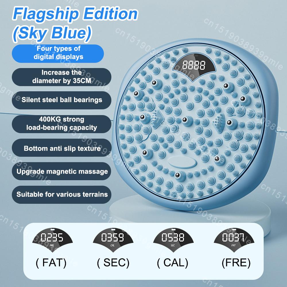 Meridian Foot Care Massage Pad Pressure Finger Foots Board Slimming Reduce Weight Intelligent Counting Plantar Acupressure Relax