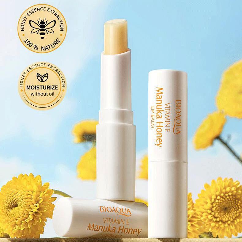 Vitamin E Lip Glow Oil Honey Lip Plumper Extreme Sexy Plumping Lips Enhancer Serum Fade Fine Lines Brightening Moisturizing Care