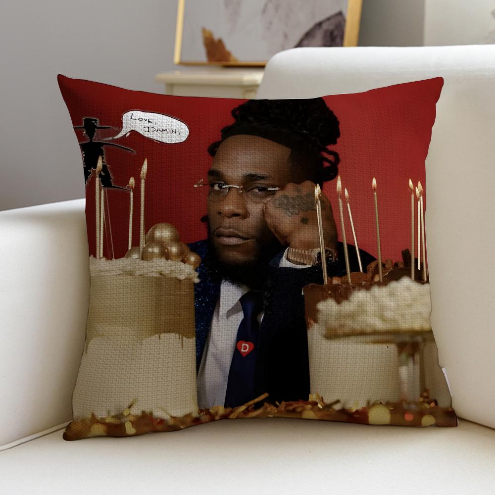 Afro BBurna BoyS Cushion Cover Pcs Linen Throw Pillow Covers X X Modern Home Decor