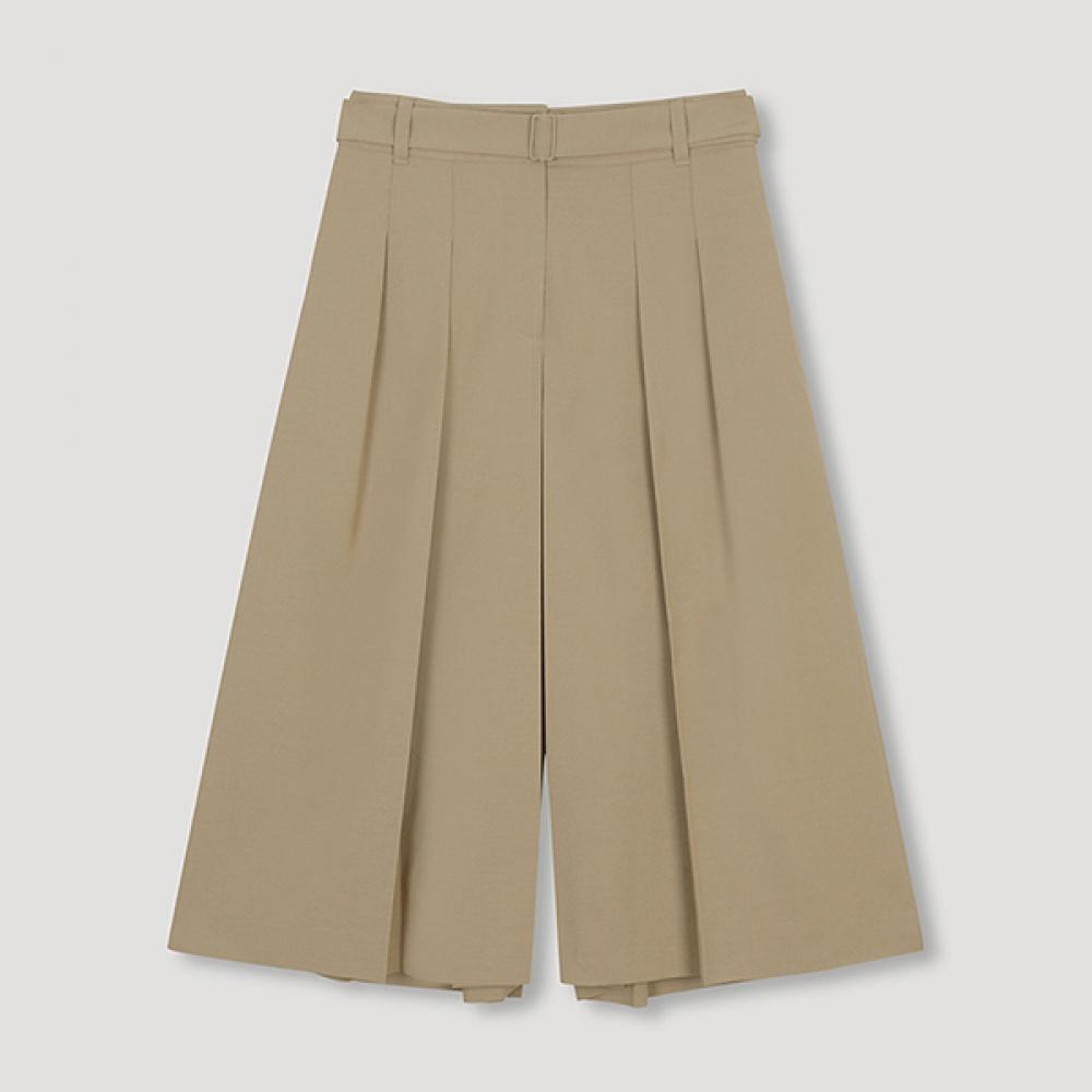 

Она S Miss Пояс Плиссированные Широкие брюки SwwSln21060 Be beige/55