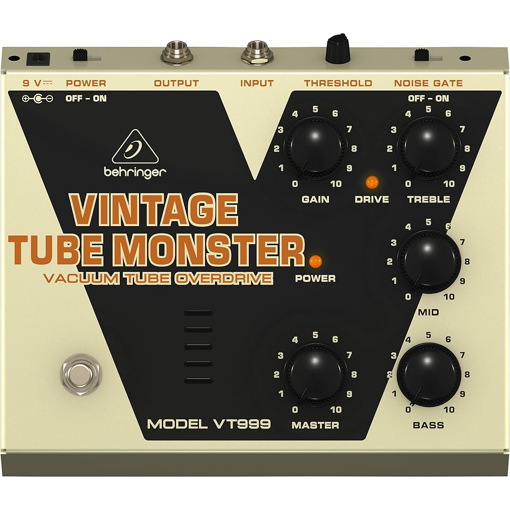Behringer VT999 Vintage Tube Monster Overdrive Pedal