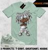 Tričko ladící k AJ 4 Abundance Seafoam Sail Match Teniska Chongo Rugrats Tričko Unisex Tričko