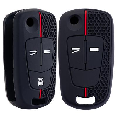 Silicone Car Remote Key Case Cover Shell Fob for Opel Vauxhall Astra H Corsa D Vectra C Zafira Astra Vectra Signum 2/3BNT