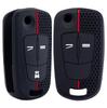 Silicone Car Remote Key Case Cover Shell Fob for Opel Vauxhall Astra H Corsa D Vectra C Zafira Astra Vectra Signum 2/3BNT