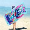 Personalized Angel Stitch Book Beach Towel Microfiber Beach Towel Thin Absorbent for Beach Swimming Yoga Bath Sports. 0910308
