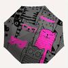 1pc Cat Pattern Automatic Open/close Umbrella, 8-Rib Sturdy Structure, Portable Travel Umbrella, Parties, Everyday Use, Outdoor Accessory, A
