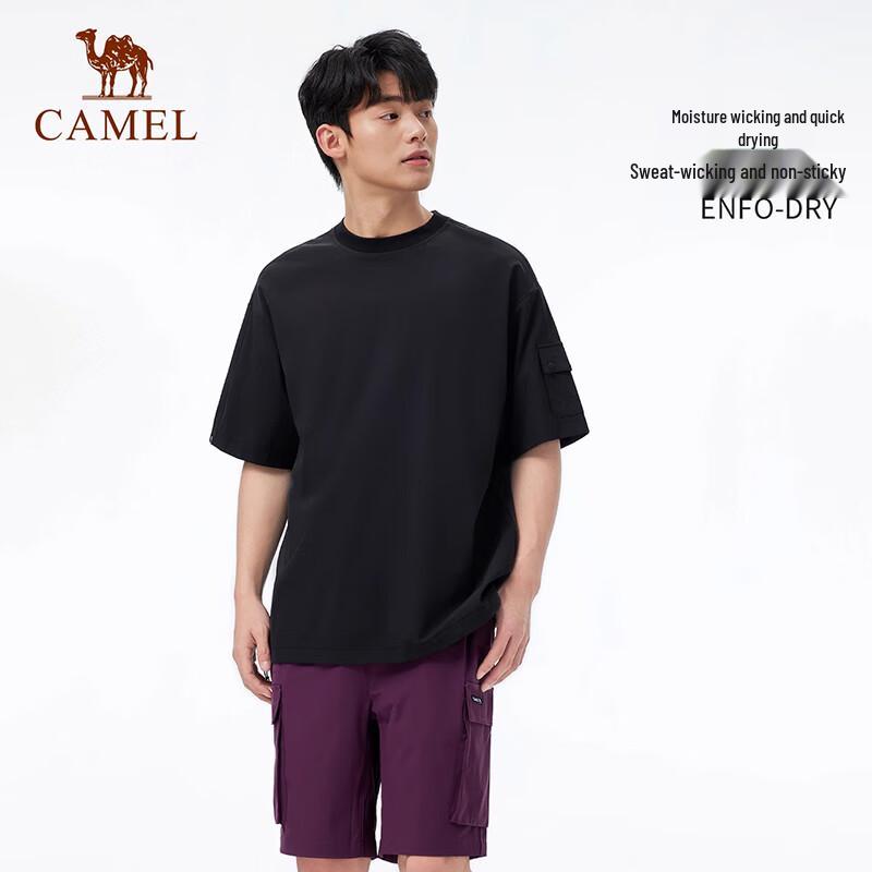 CAMEL Men s Basic Quick-Dry Short Sleeve T-Shirt XL