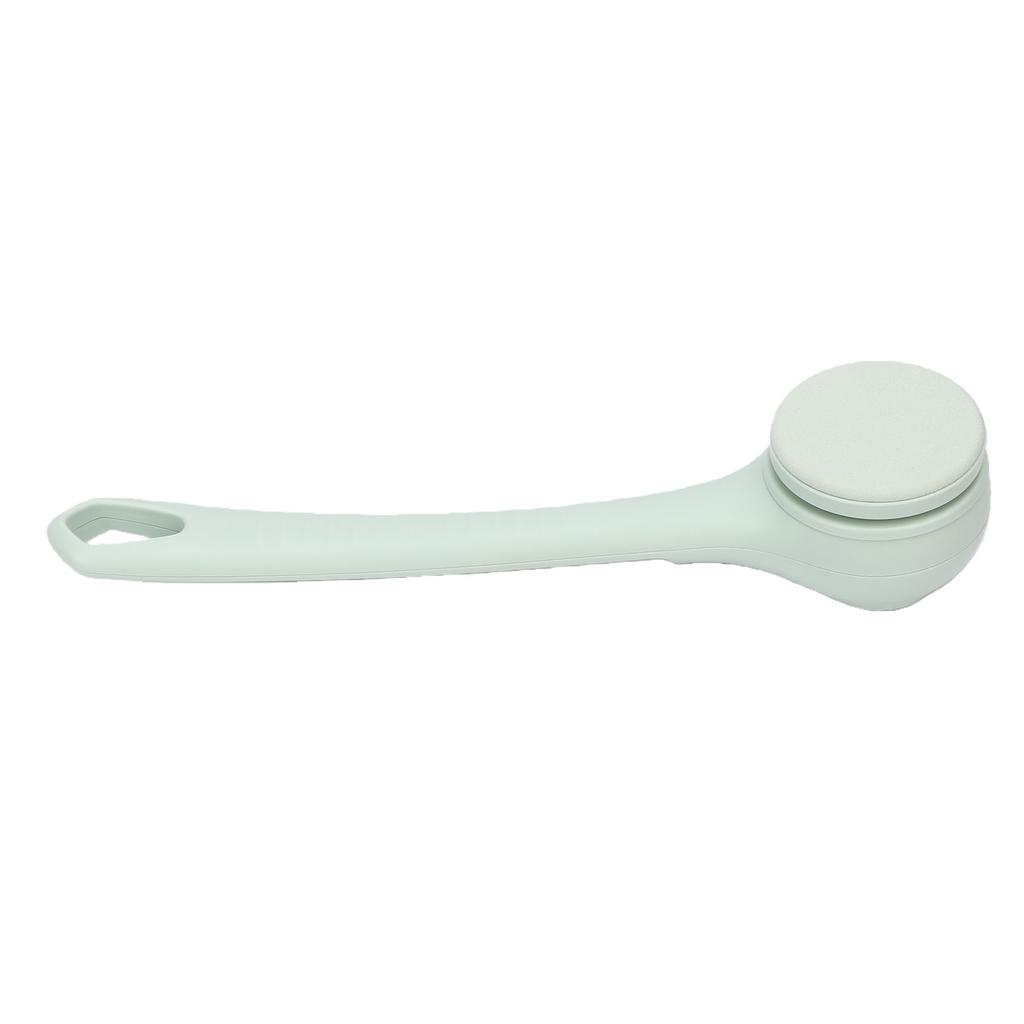 Electric Body Brush Back Scrubber for Shower Water Proof Long Dual Handle Body Scrubber with 2 Speeds for Cleansing