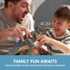 STEAM Life Remote Control Dinosaurs for Kids 3+, LED Light Up Dinosaurs, Velociraptor Robot Toy