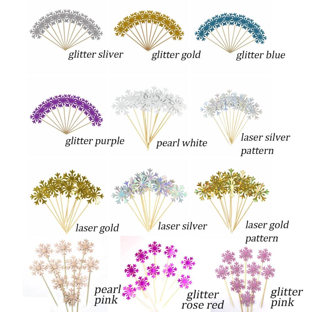 Glitter for Birthday Party,Wedding Cakes Decor Christmas Ornaments Cupcake Toppers Party Supplies