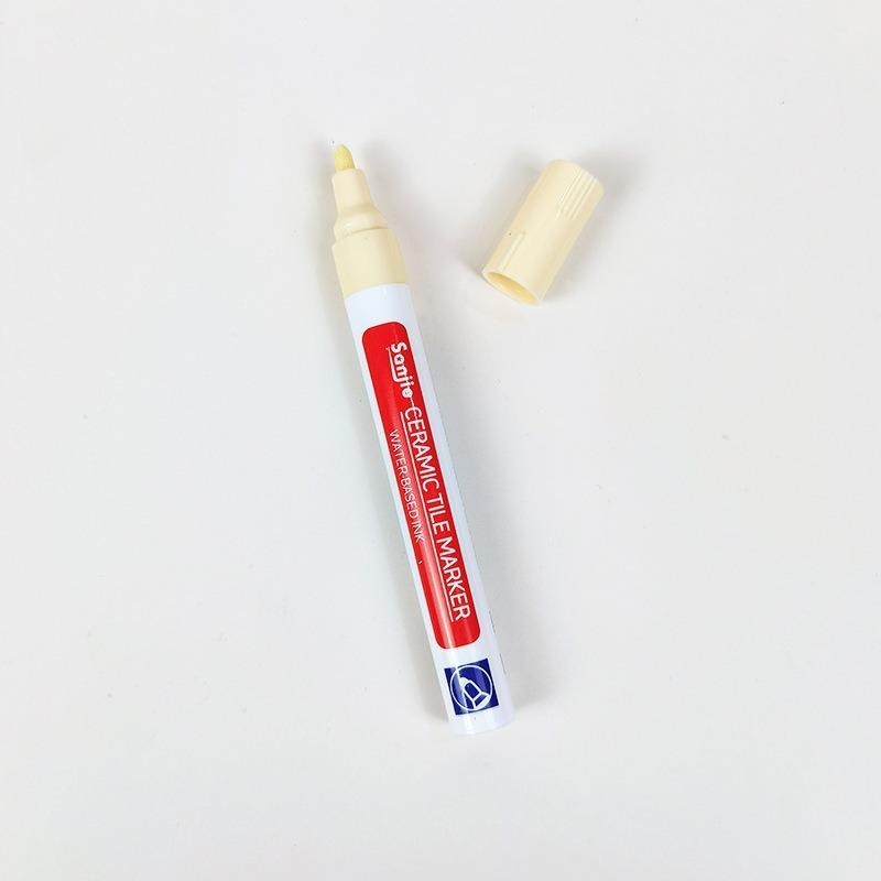 Nou marcator pentru faianță albă, rezistentă la apă, refacere de chit, reparație de goluri pentru podea de baie, cusături, vopsea de umplere, instrumente de construcție