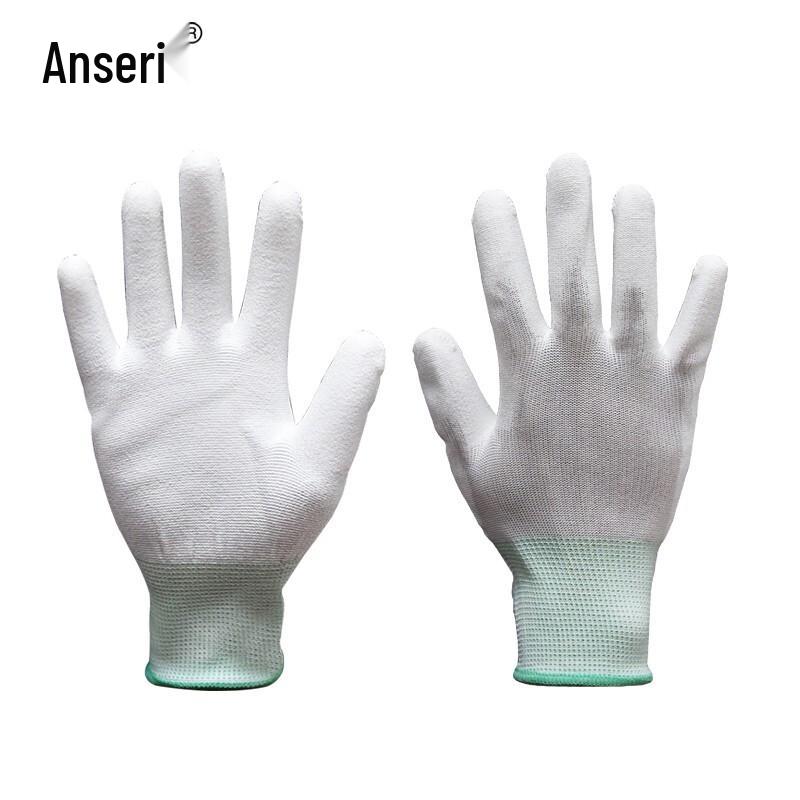 Ansell Nylon PU Coated Anti-Slip Work Gloves M
