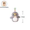 Plush Music Penguin Toy Vinyl Doll Pendant Kawaii Keychain Car Key Holder Soft Kids Toys Exquisite Decor Toy Birthday Gifts