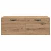 Wall Cabinet 100 X 36.5 X 35 Cm Engineered Wood Artisan Oak