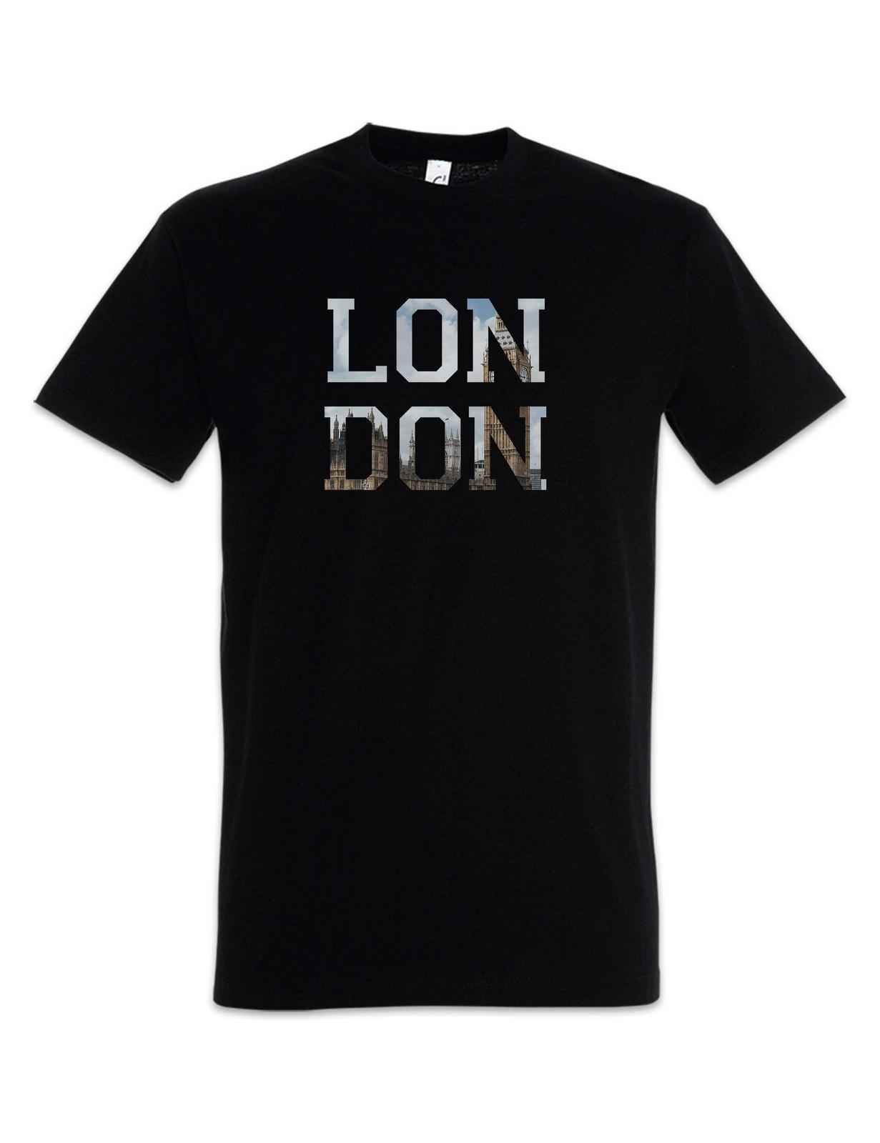 London T-Shirt Mens Womens Tees Top Skyline City England Great Britain UK United Kingdom M