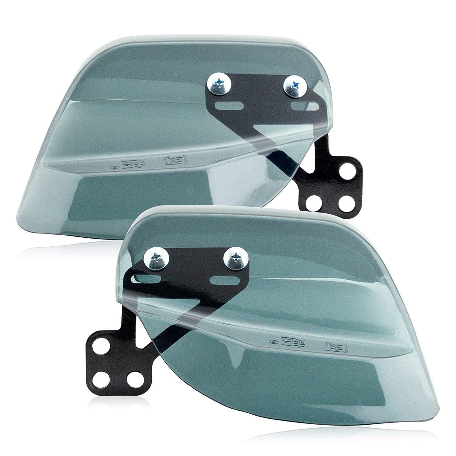 

Bike Scooter Universal Knuckle Guard Type2 Smoke Visor Hand Guard Steering Wheel Cover Windshield Rain Drip Thermal Protection