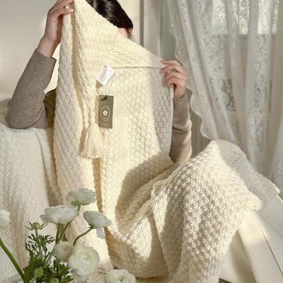 OEING Nordic Knitted Nap Blanket
