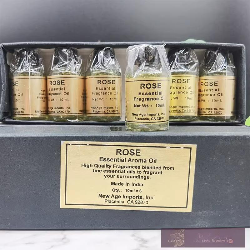 10ml Essential Oils/Rose Jasmine Patchouli Lavender Sacred Wood/Home Indoor Purify The Air and Soothe Invigorate The Spirit