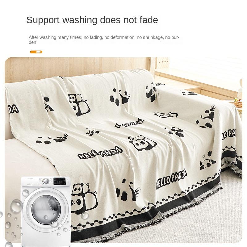 Blanket Sofa Towel for Living Room Furniture Dapestry Couch Coverecor Woven Cotton Sofa Cover