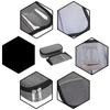 Insulin Cooler Travel Case Portable Waterproof Large Capacity Grey Diabetic Insulated Cooling Bag for Insulin Pen Medication Diabetic Supplies