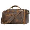 Leather Travel Bag Duffle Bags Large Size Luggage Bag Genuine Leather Bag For Men Male Crazy Horse Leather Bags Vintage Bag