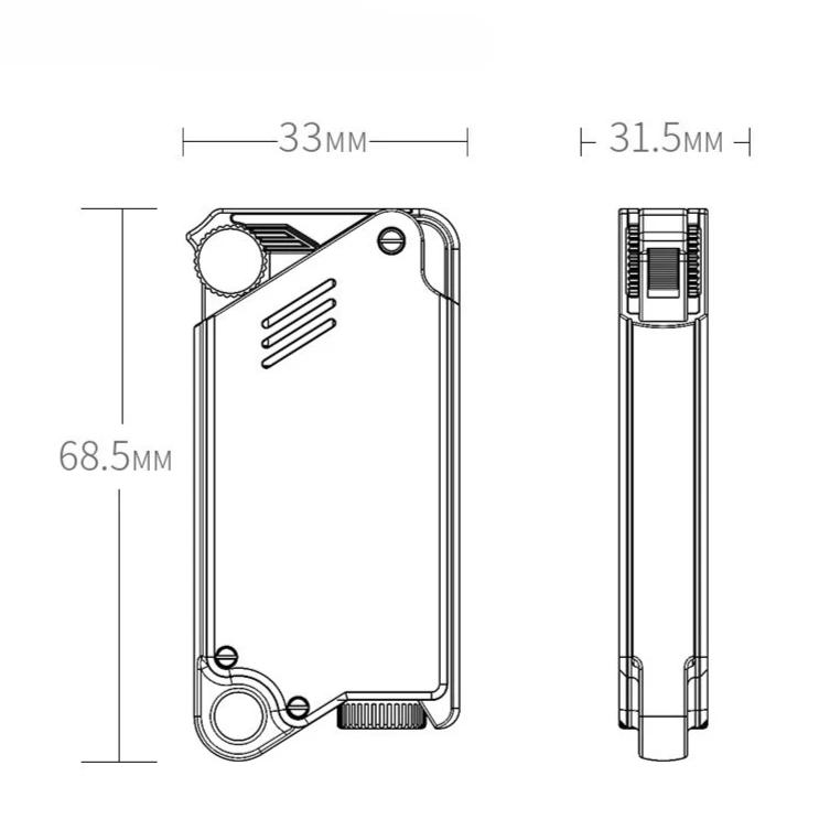 New Windproof Light and Thin Direct-flush Lighter High-end Business Men's Cigarette Accessory Gift Essential for Every Man
