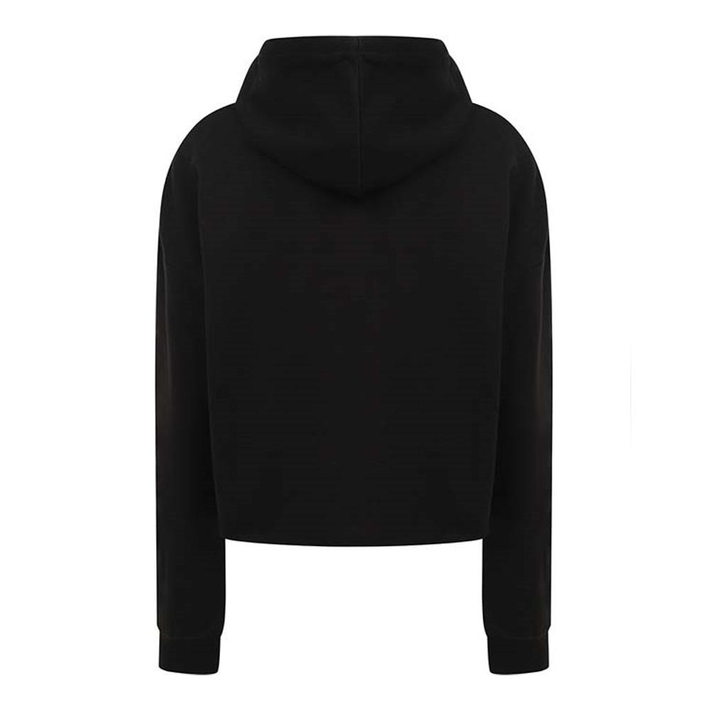 SF Women Womens/Ladies Slounge Cropped Hoodie