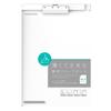 KOKUYO Silent Short Edge Clipboard, A4, Vertical, Slim, Clip, Binding, White, YOHA-US78W
