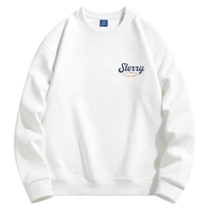 Stevvy Pattern Man's Round Neck Sweatshirt Fashion Casual Long Sleeve Large Size Hoodie